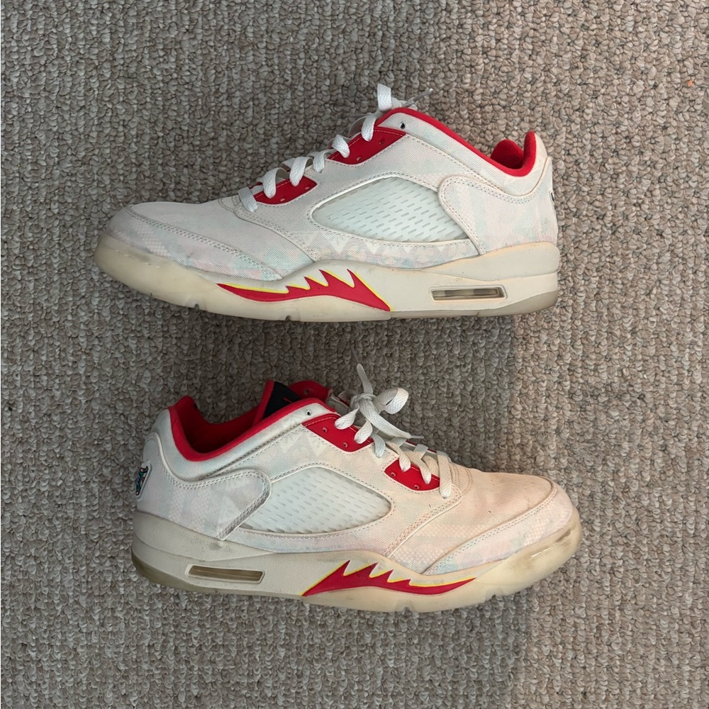 Year Of The Dragon Jordan 5s Men Size 12